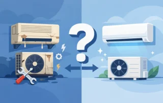 Repair or Replace Old Air Conditioner? Know When